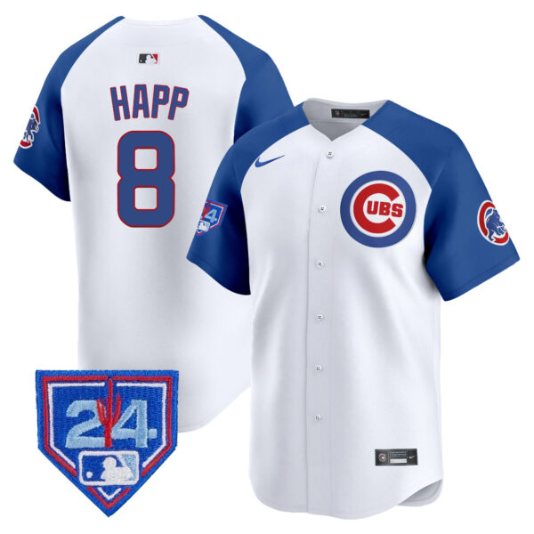 Men's Chicago Cubs 2024 Spring Training Patch Vapor Premier Limited Jersey V2 - All Stitched - Image 43