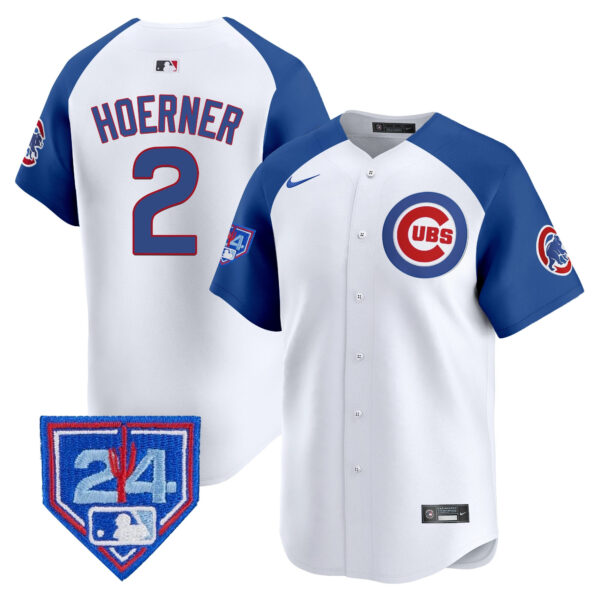 Men's Chicago Cubs 2024 Spring Training Patch Vapor Premier Limited Jersey V2 - All Stitched - Image 45