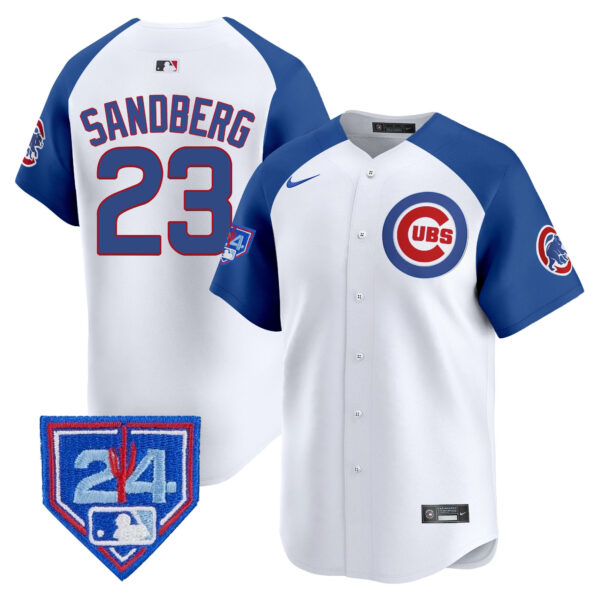 Men's Chicago Cubs 2024 Spring Training Patch Vapor Premier Limited Jersey V2 - All Stitched - Image 44