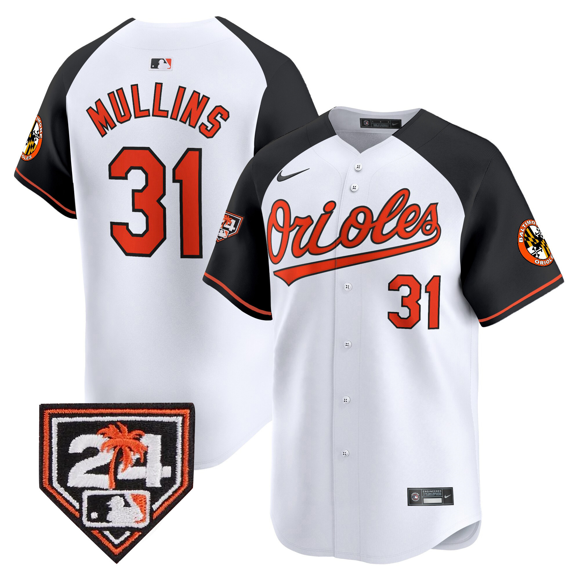 Men's Orioles 2024 Spring Training Patch Vapor Premier Limited Jersey - All Stitched - Image 39