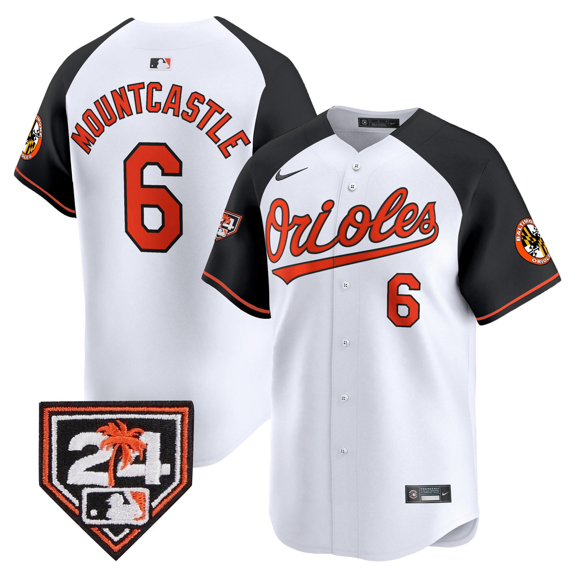 Men's Orioles 2024 Spring Training Patch Vapor Premier Limited Jersey - All Stitched - Image 38