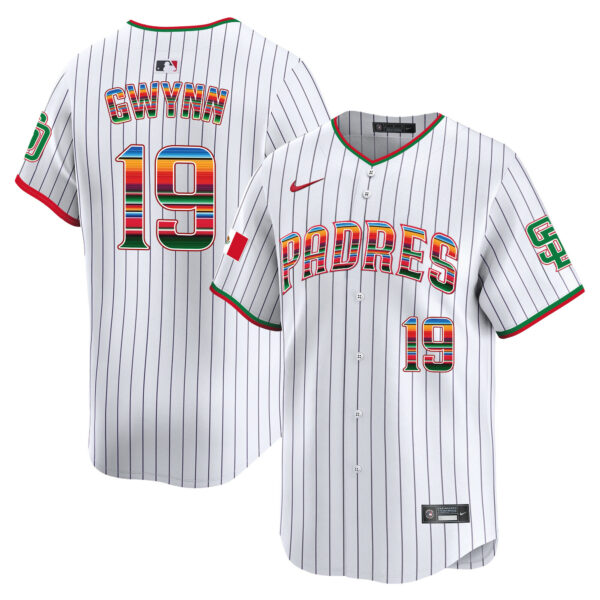 Men's San Diego Padres Mexico Premier Limited Jersey - All Stitched - Image 20
