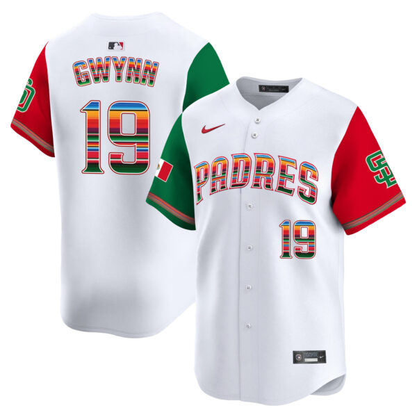 Men's San Diego Padres Mexico Premier Limited Jersey - All Stitched - Image 44