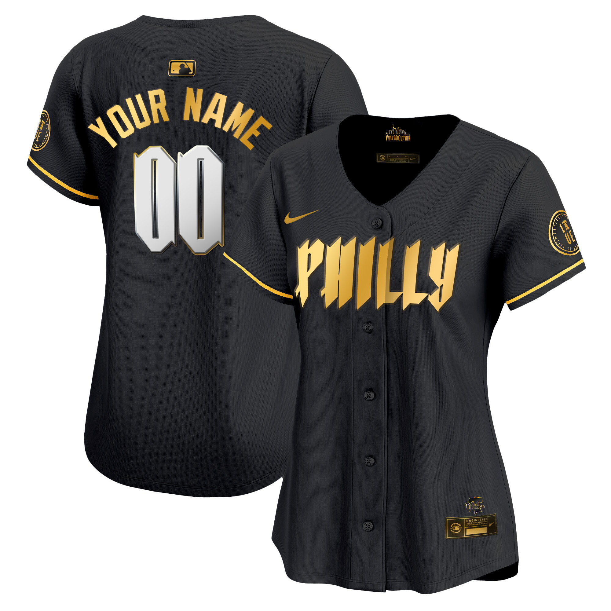 Phillies 2024 City Connect Vapor Premier Limited Custtom Jersey - All Stitched - Image 8