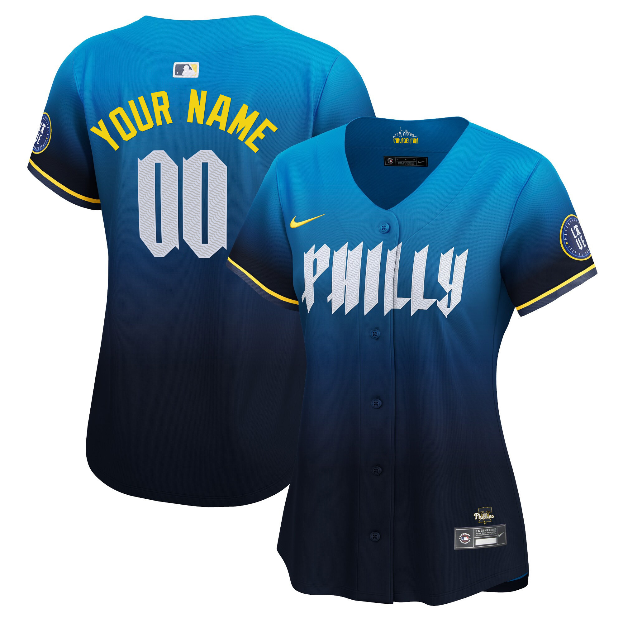 Phillies 2024 City Connect Vapor Premier Limited Custtom Jersey - All Stitched - Image 7