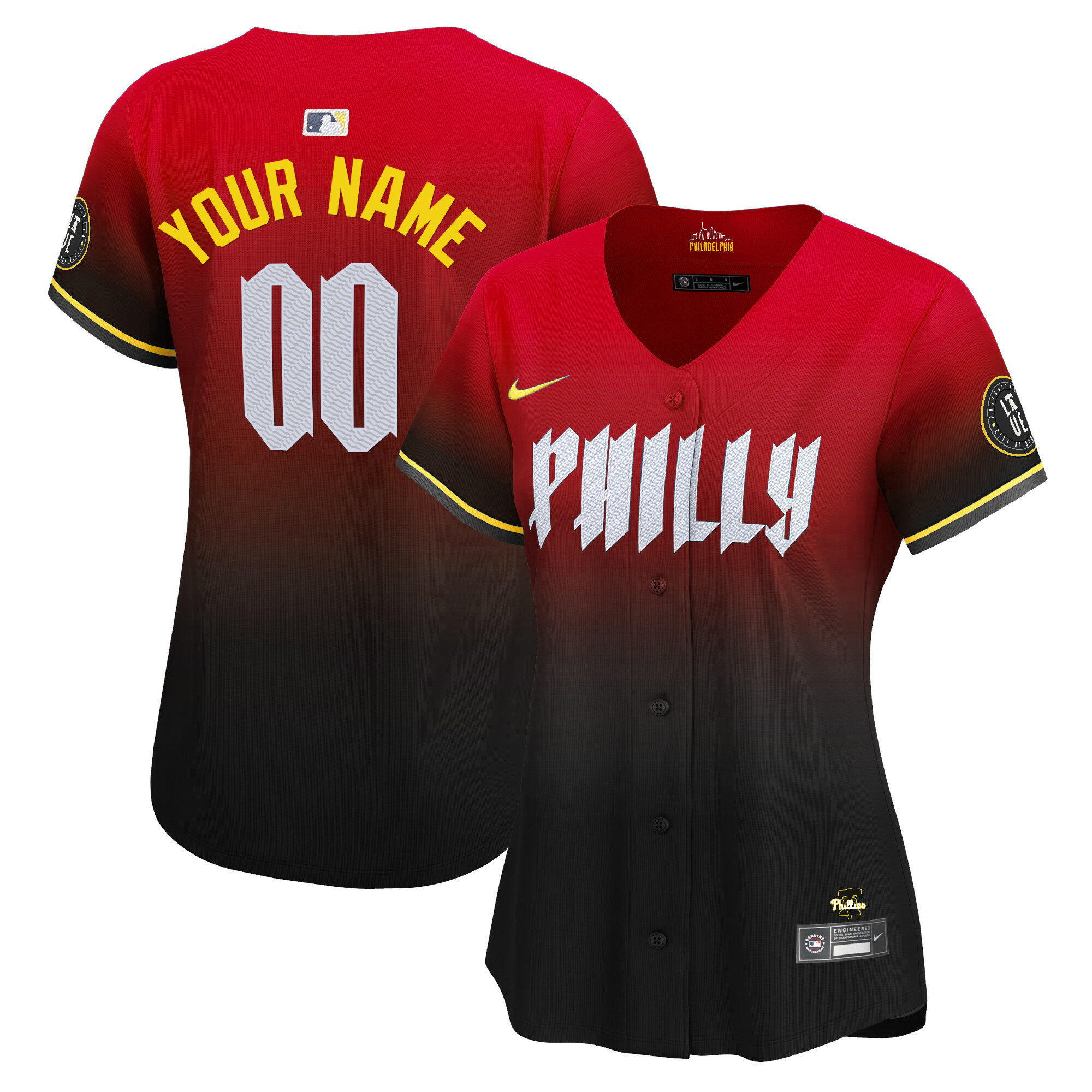Phillies 2024 City Connect Vapor Premier Limited Custtom Jersey - All Stitched - Image 10
