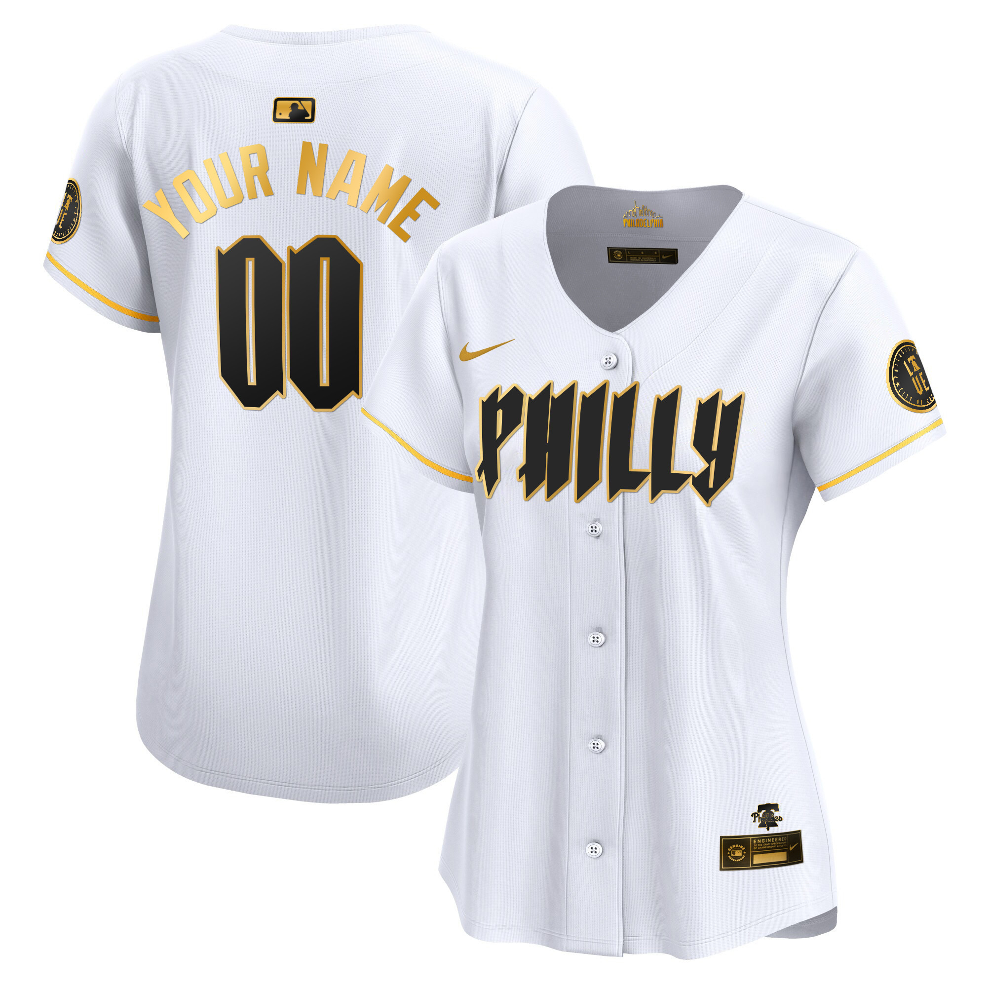 Phillies 2024 City Connect Vapor Premier Limited Custtom Jersey - All Stitched - Image 9