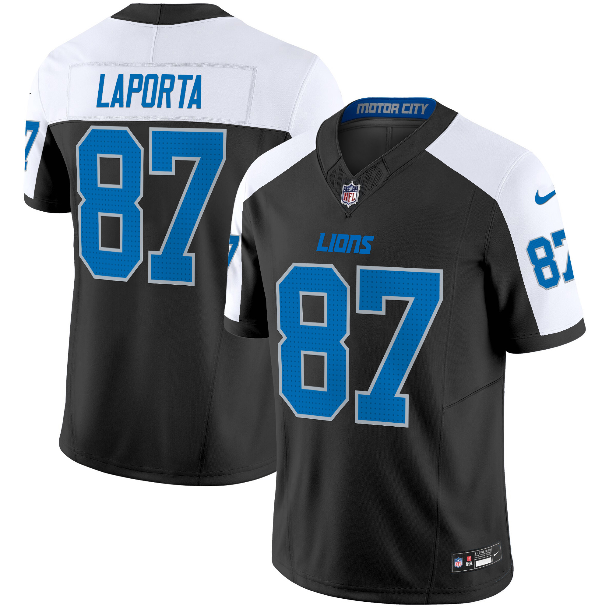 Men's Detroit Lions 2024 Vapor Limited Jersey - All Stitched - Image 6