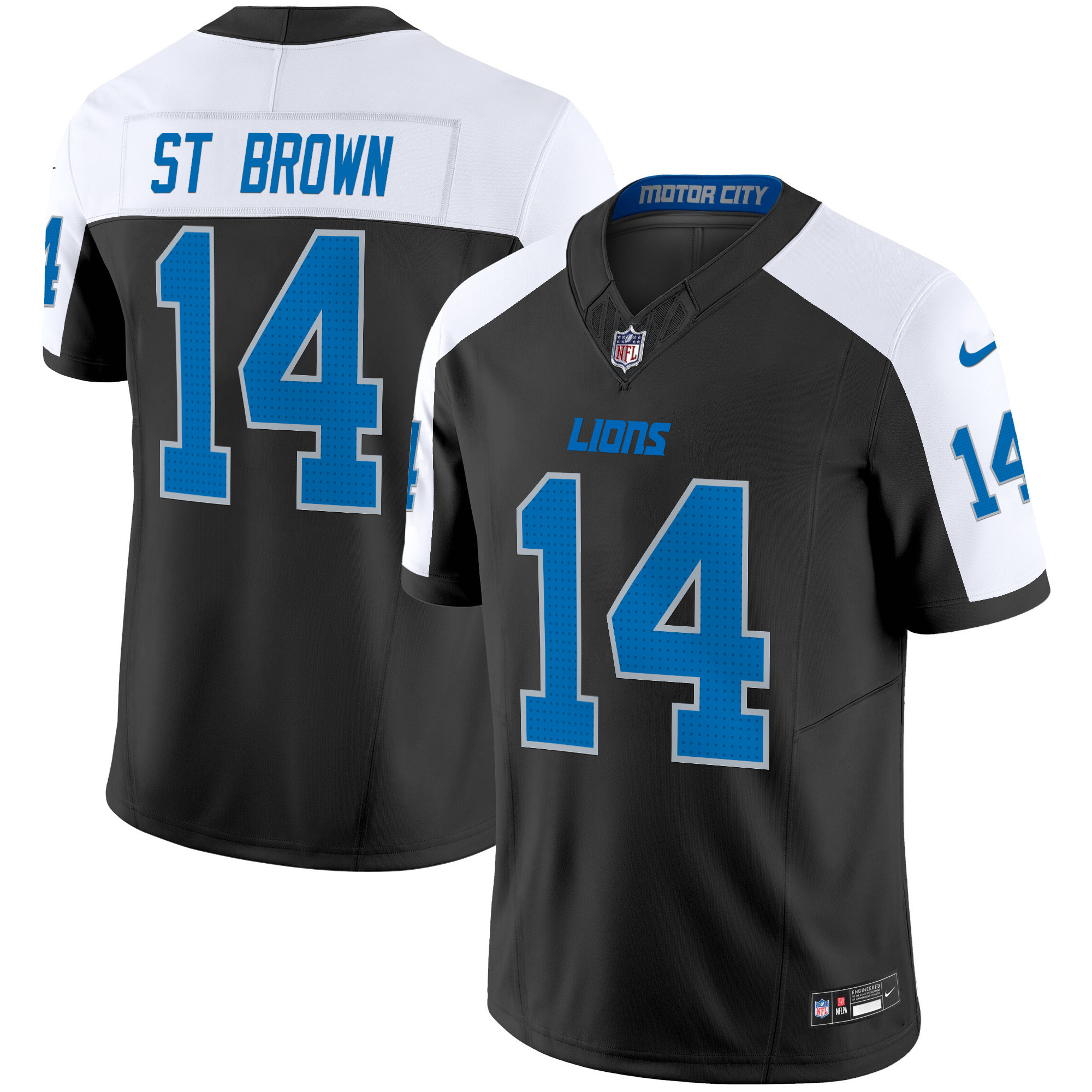 Men's Detroit Lions 2024 Vapor Limited Jersey - All Stitched - Image 3