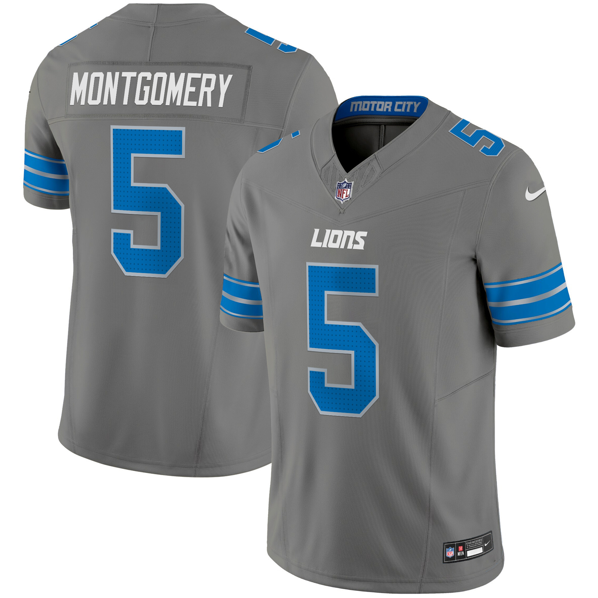 Men's Detroit Lions 2024 Vapor Limited Jersey - All Stitched - Image 32