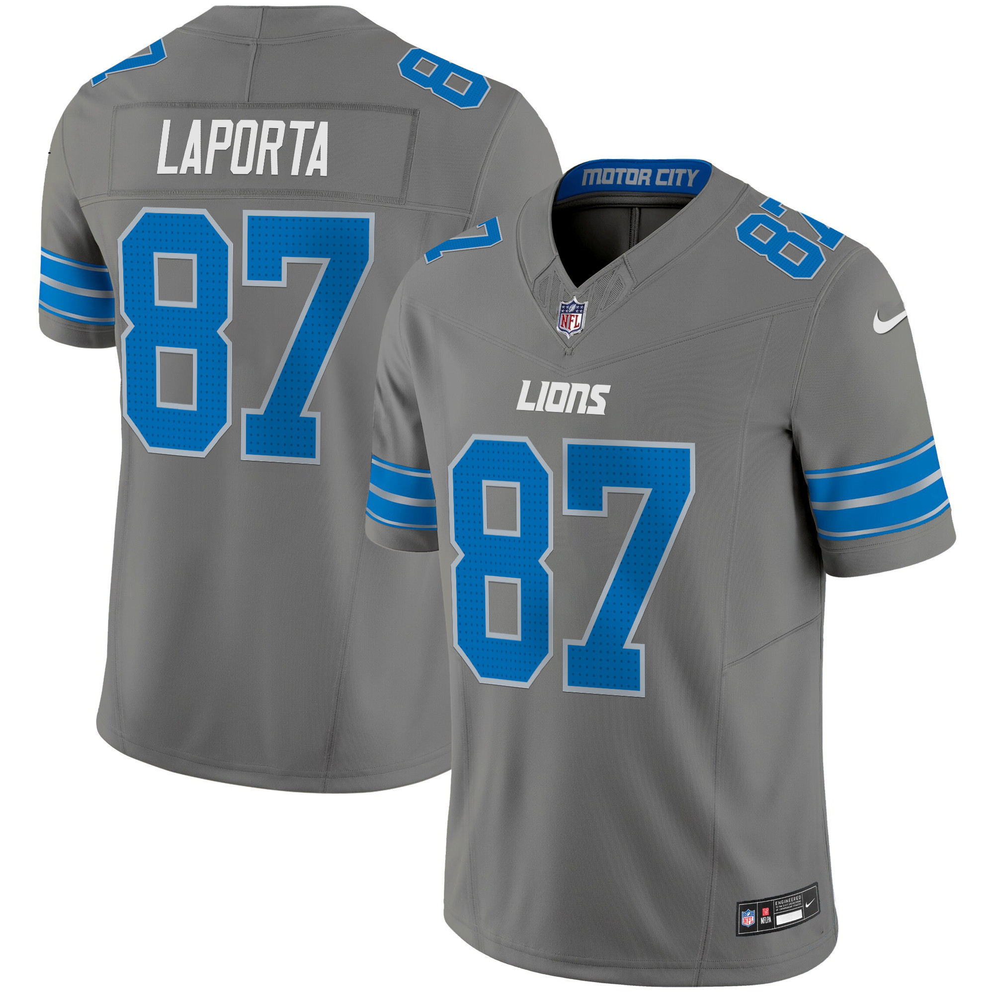 Men's Detroit Lions 2024 Vapor Limited Jersey - All Stitched - Image 34