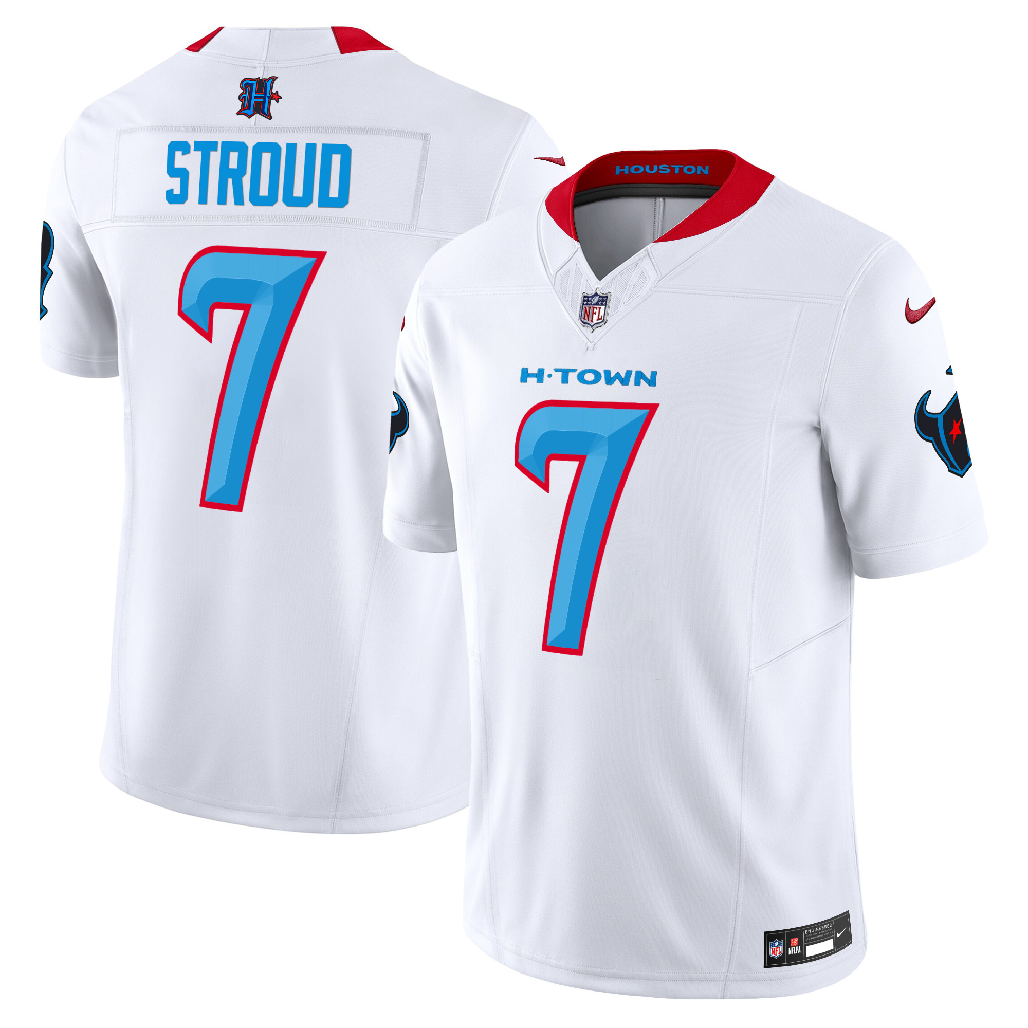 Men's Houston Texans 2024 Vapor Limited Jersey V2 - All Stitched - Image 46