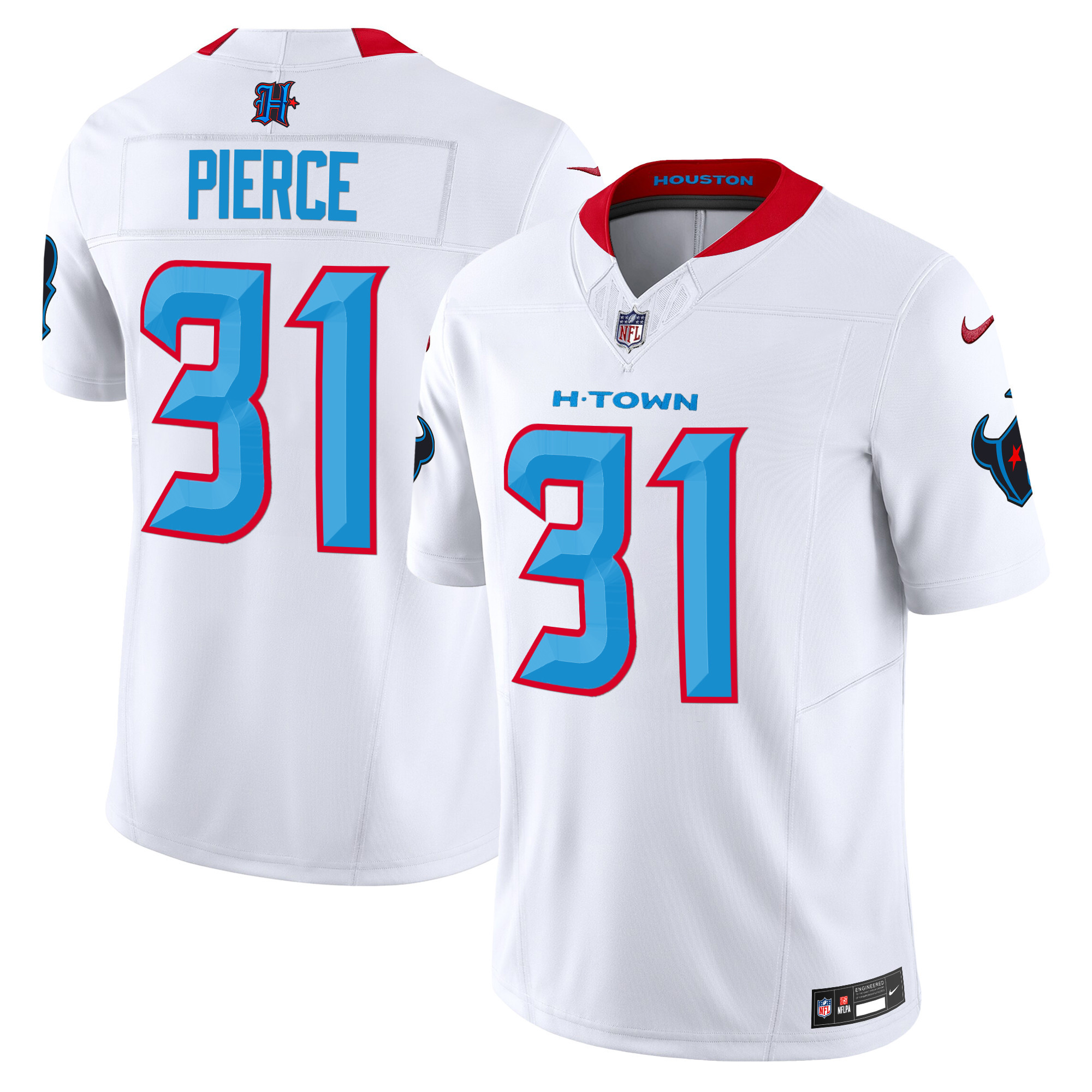 Men's Houston Texans 2024 Vapor Limited Jersey V2 - All Stitched - Image 51