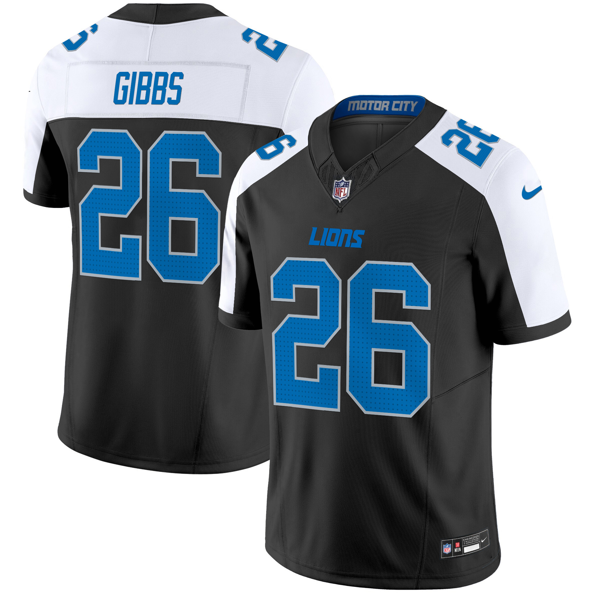 Men's Detroit Lions 2024 Vapor Limited Jersey - All Stitched - Image 7