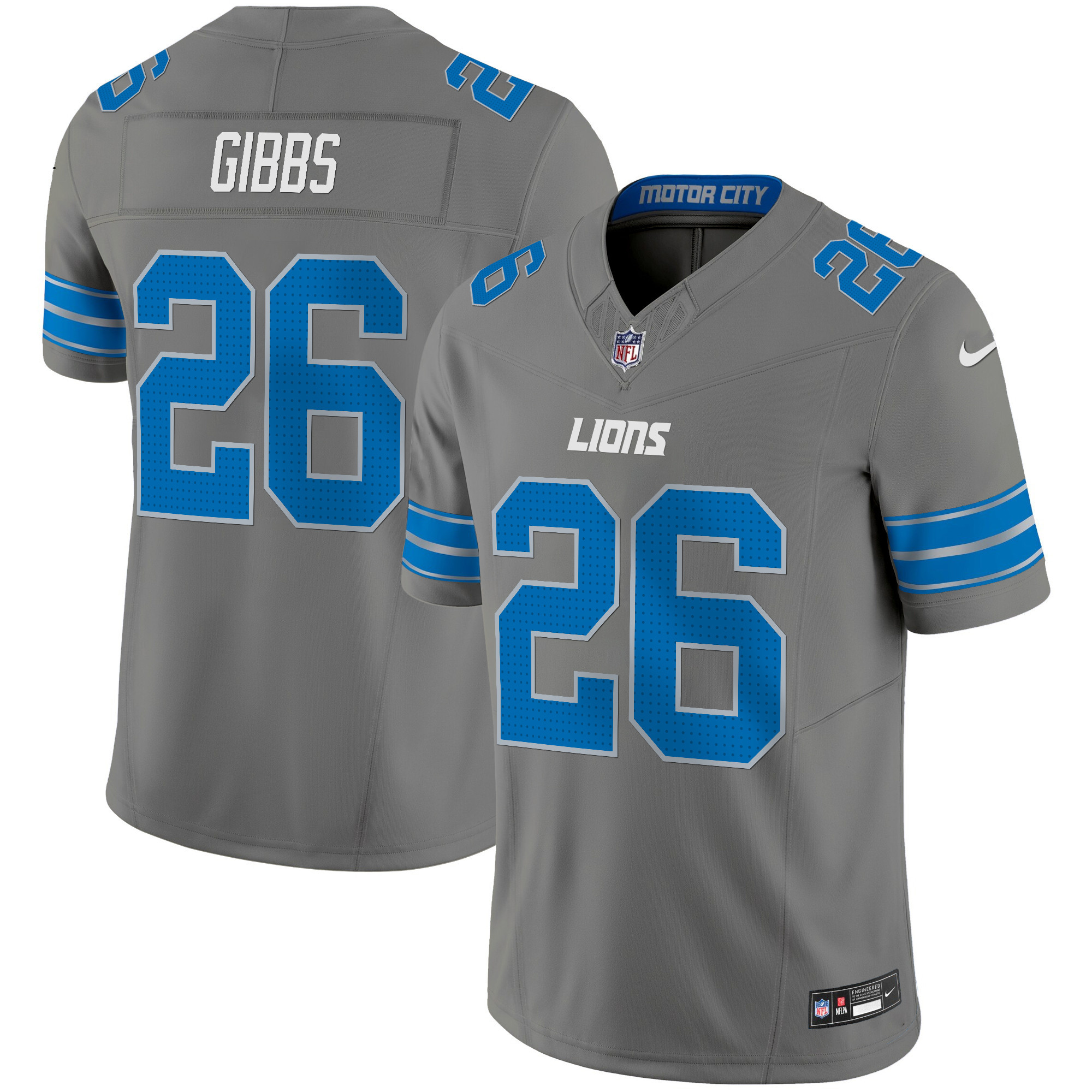 Men's Detroit Lions 2024 Vapor Limited Jersey - All Stitched - Image 35