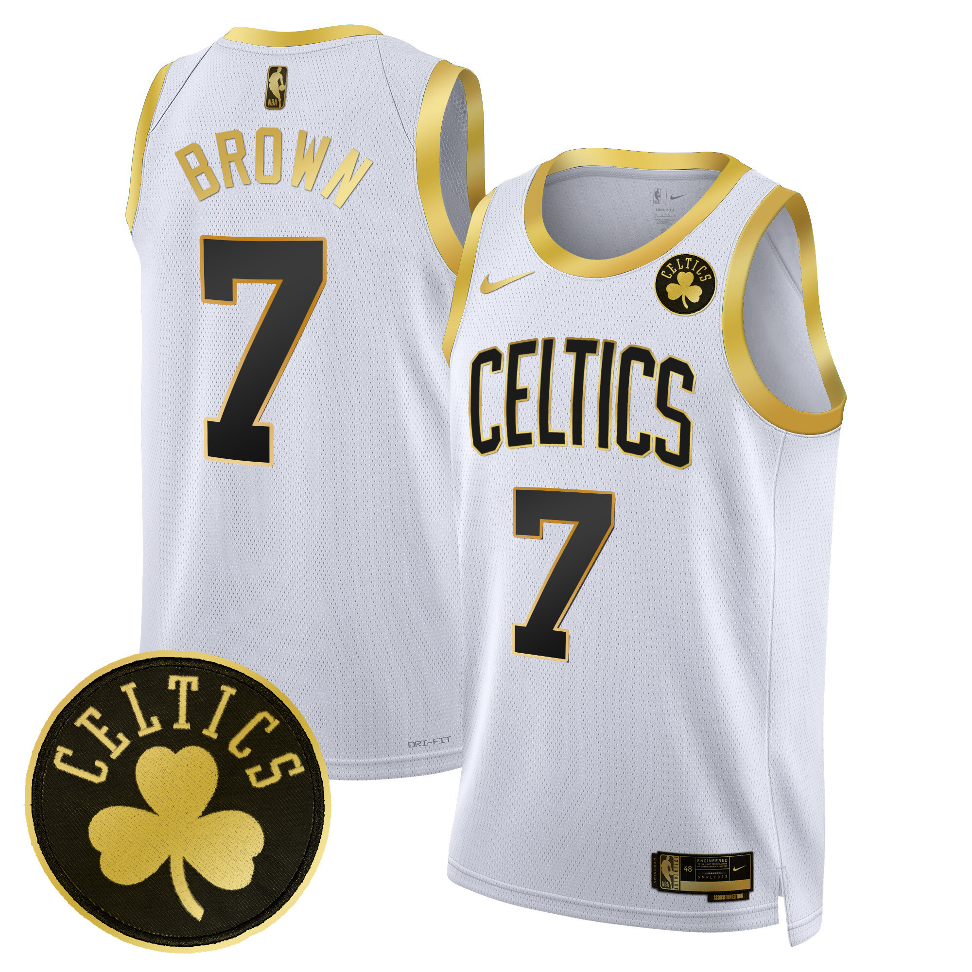 Men's Boston Celtics Swingman Jersey - All Stitched - Image 3