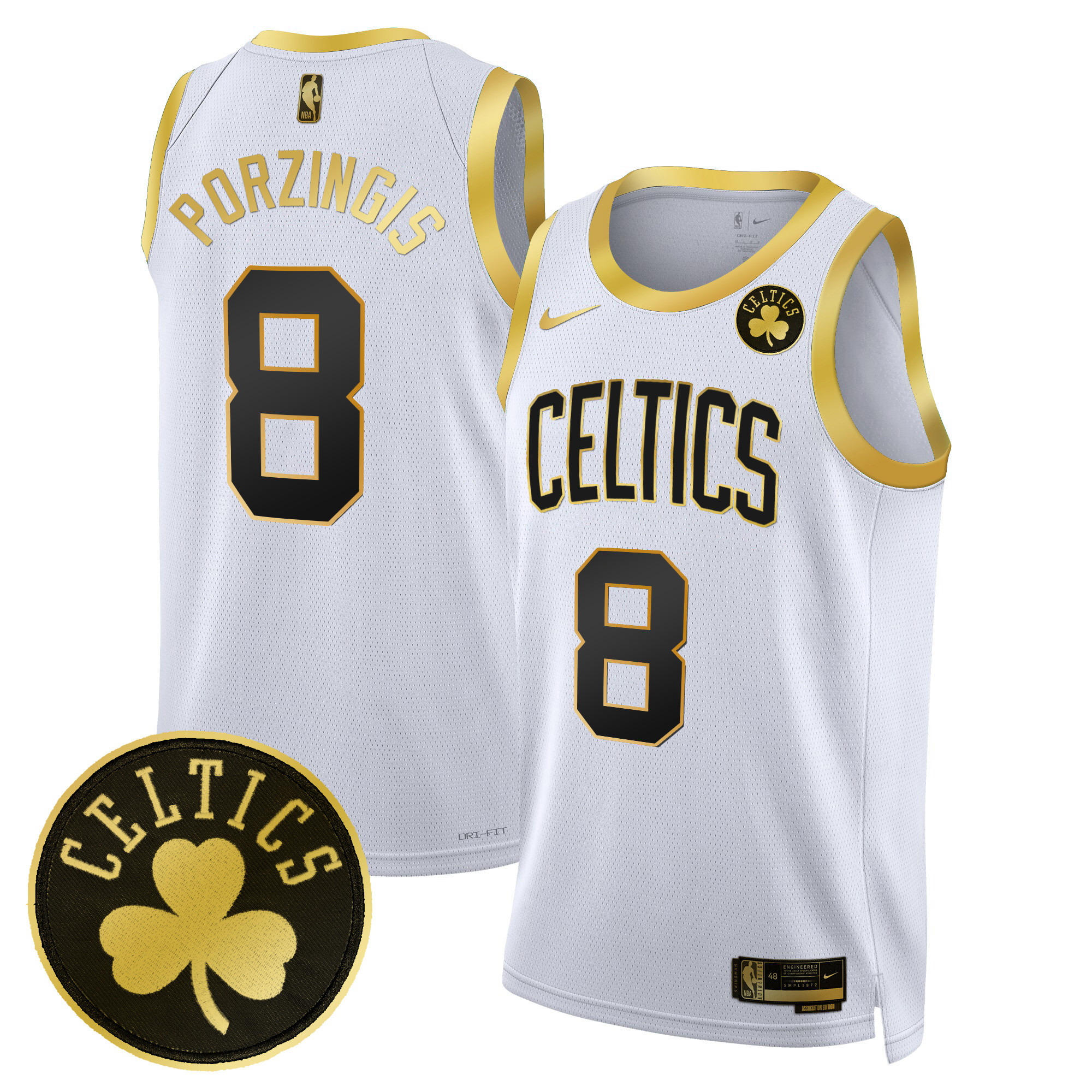 Men's Boston Celtics Swingman Jersey - All Stitched - Image 4