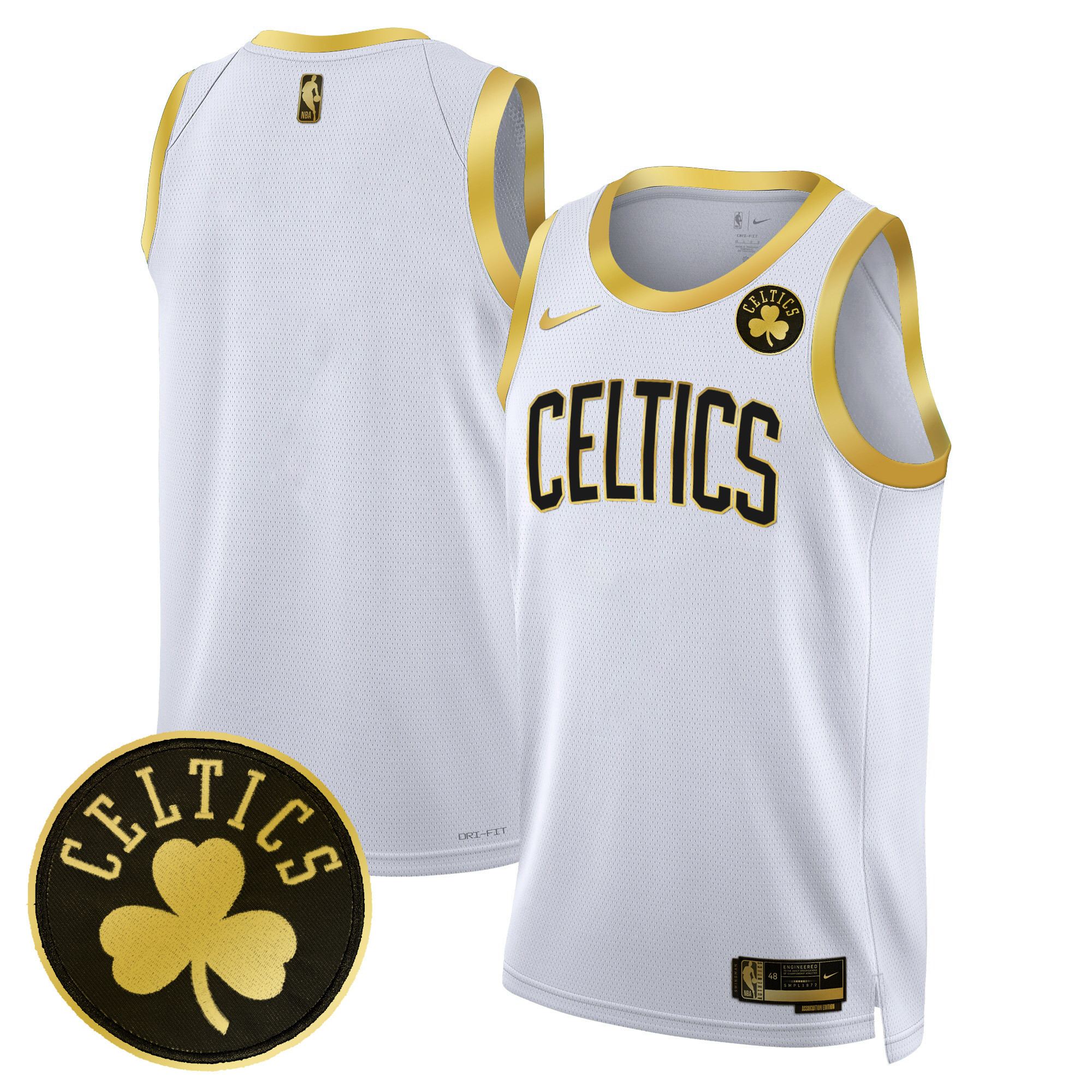 Men's Boston Celtics Swingman Jersey - All Stitched - Image 7