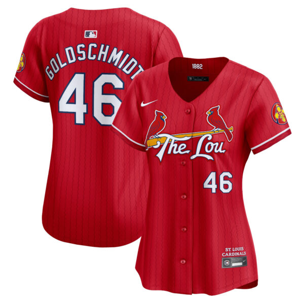 Women's St. Louis Cardinals Red 2024 City Connect Vapor Premier Limited Jersey - All Stitched - Image 2
