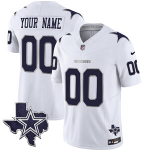 Dallas Cowboys 2024 Winter Warrior Vapor Limited Custom Jersey - All Stitched