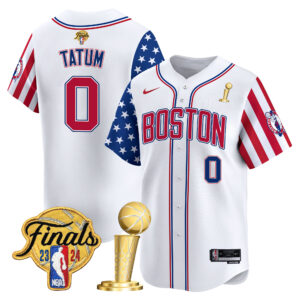 Boston Celtics 2024 Independence Day Vapor Premier Limited Jersey V2 - All Stitched