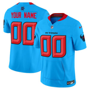 Houston Texans 2024 Vapor Hand Warmer Custom Jersey - All Stitched