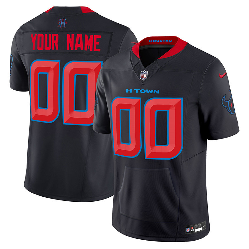 Houston Texans 2024 Vapor Hand Warmer Custom Jersey - All Stitched - Image 2