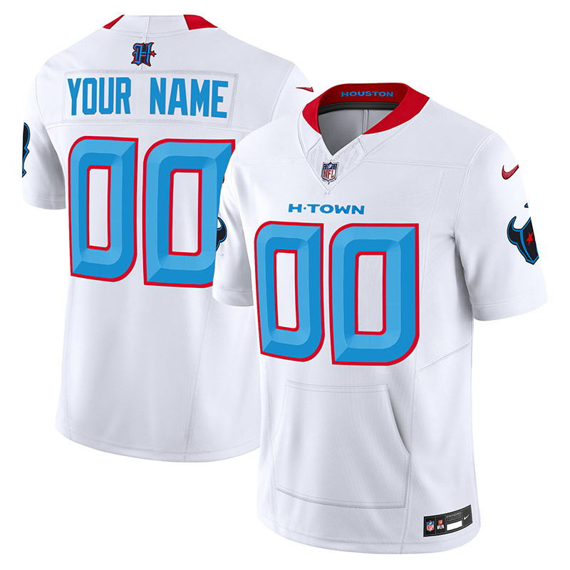 Houston Texans 2024 Vapor Hand Warmer Custom Jersey - All Stitched - Image 6
