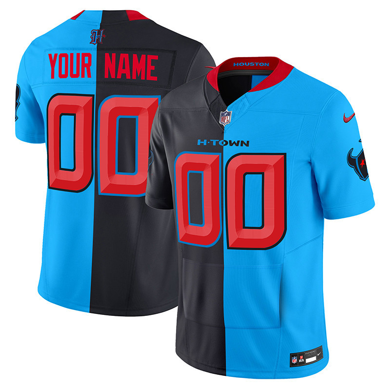 Houston Texans 2024 Vapor Hand Warmer Custom Jersey V2 - All Stitched - Image 5