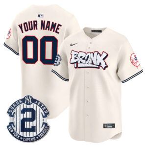 New York Yankees The Bronx Graffiti Vapor Premier Limited Custom Jersey V4 - All Stitched