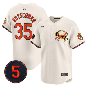 Men’s Baltimore Orioles Robinson Patch Vapor Premier Limited Jersey V3 - All Stitched