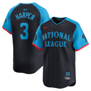 National League 2024 All-Star Game Limited Jersey - Navy - All Stitched