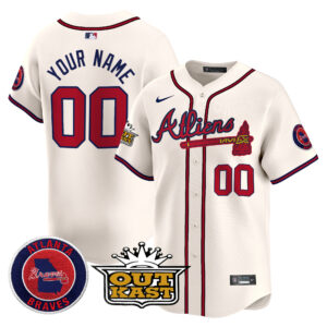 Atlanta Braves Atliens Vapor Premier Limited Custom Jersey V4 - All Stitched