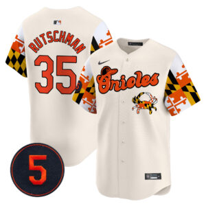 Men’s Baltimore Orioles Robinson Patch Vapor Premier Limited Jersey V7 - All Stitched