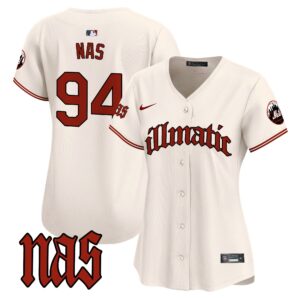 Women's Mets Nas Illmatic Vapor Premier Limited Jersey - All Stitched