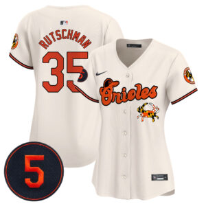 Women’s Baltimore Orioles Robinson Patch Vapor Premier Limited Jersey V6 - All Stitched