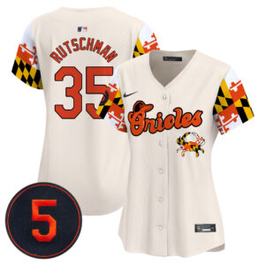 Women’s Baltimore Orioles Robinson Patch Vapor Premier Limited Jersey V7 - All Stitched