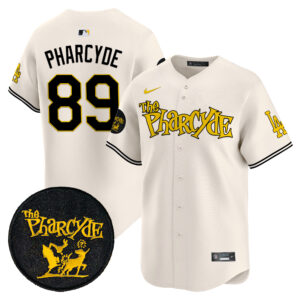 Men's Dodgers The Pharcyde Vapor Premier Limited Jersey - All Stitched