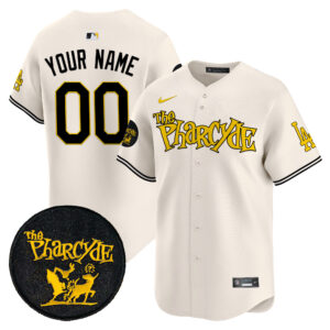 Dodgers The Pharcyde Vapor Premier Limited Custom Jersey - All Stitched