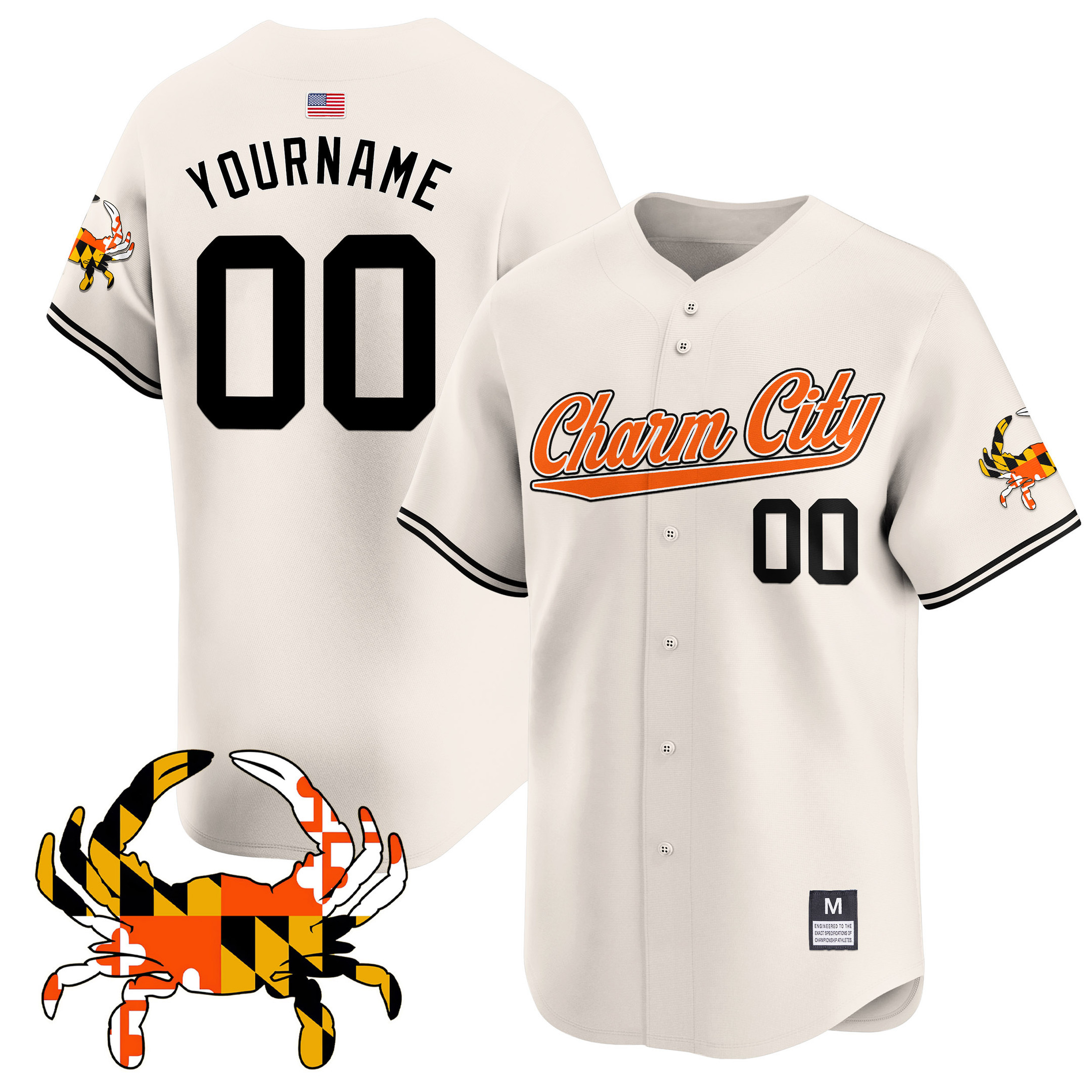 Charm City Vapor Premier Limited Jersey - All Stitched - Image 5