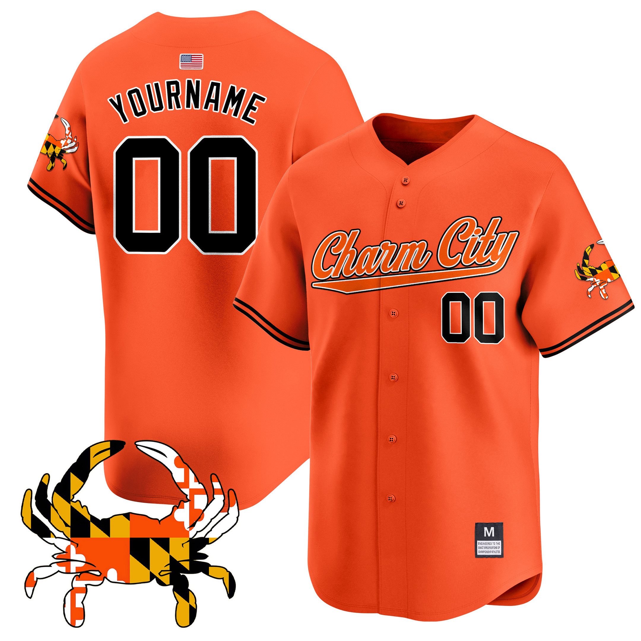 Charm City Vapor Premier Limited Jersey - All Stitched