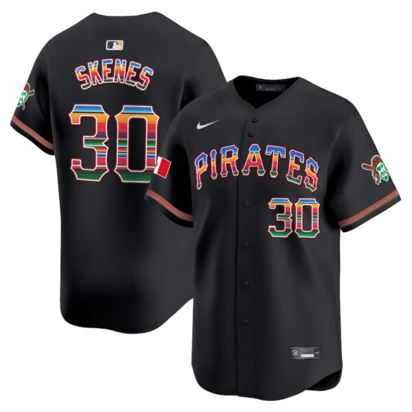 Men's Pittsburgh Pirates Mexico Vapor Premier Limited Jersey - All Stitched - Image 18