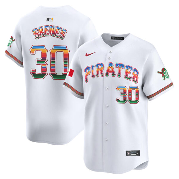 Men's Pittsburgh Pirates Mexico Vapor Premier Limited Jersey - All Stitched - Image 11