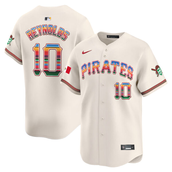 Men's Pittsburgh Pirates Mexico Vapor Premier Limited Jersey - All Stitched
