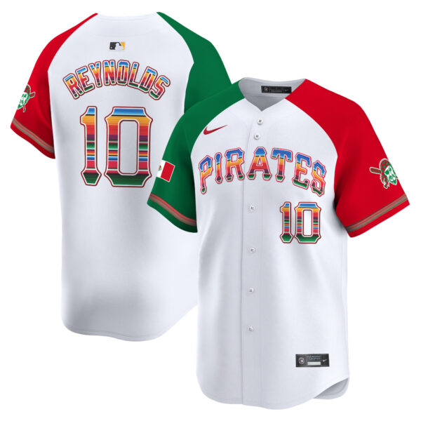 Men's Pittsburgh Pirates Mexico Vapor Premier Limited Jersey - All Stitched - Image 36