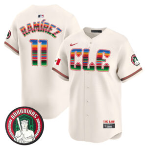 Men's Cleveland Guardians Mexico Vapor Premier Limited Jersey - All Stitched