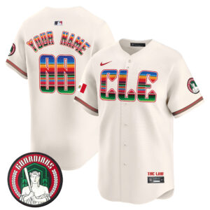 Cleveland Guardians Mexico Vapor Premier Limited Custom Jersey - All Stitched