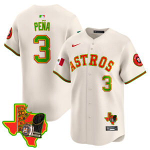 Men's Astros The Loteria Vapor Premier Limited Jersey - All Stitched