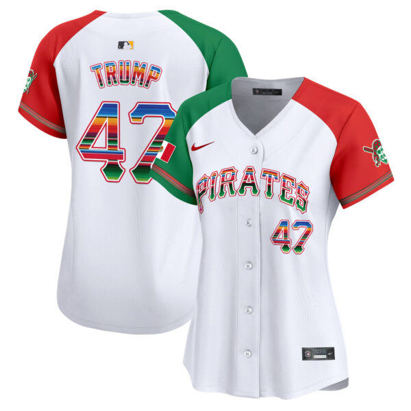 Women's Pittsburgh Pirates Mexico Vapor Premier Limited Jersey - All Stitched - Image 41