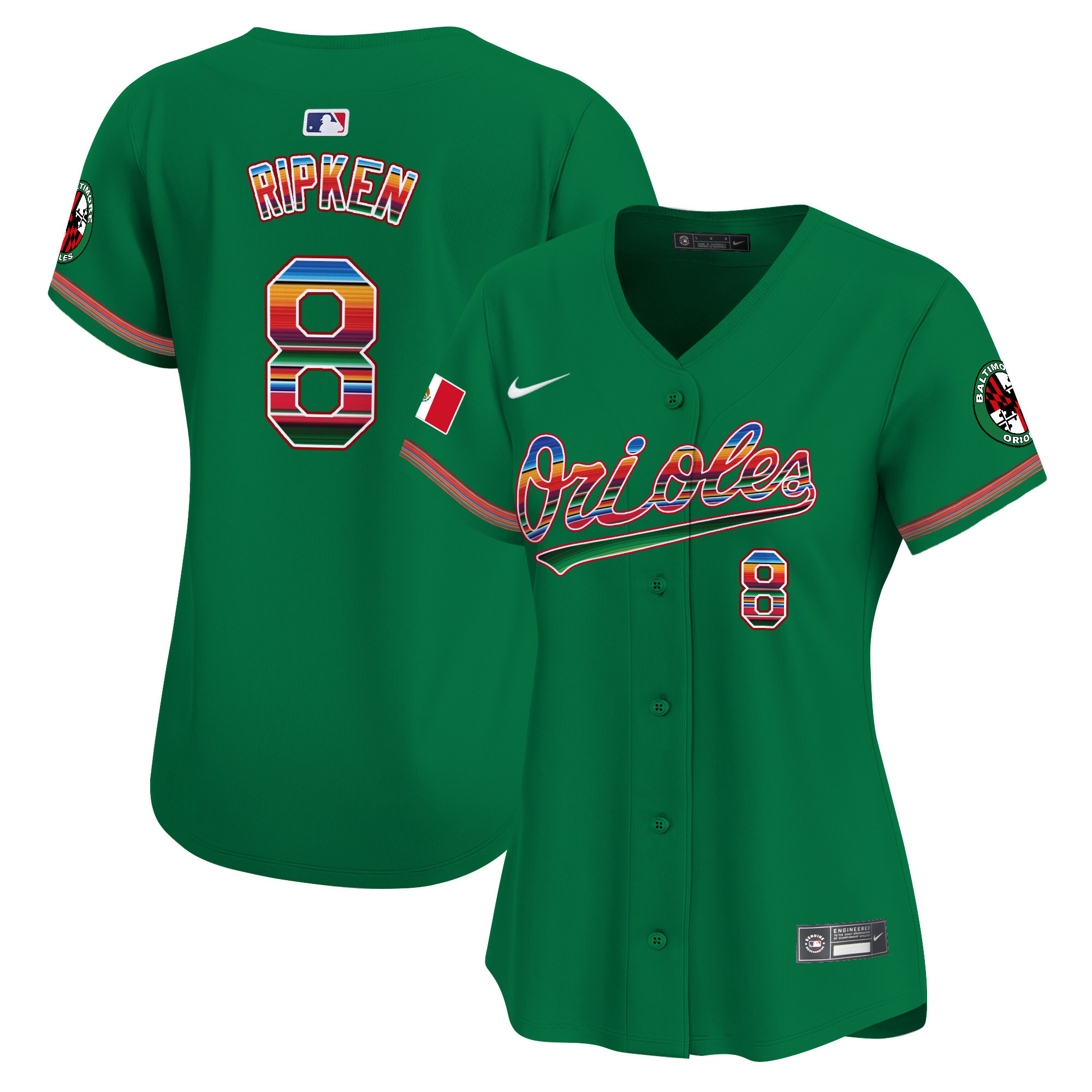 Women's Baltimore Orioles Mexico Vapor Premier Limited Jersey - All Stitched - Image 33